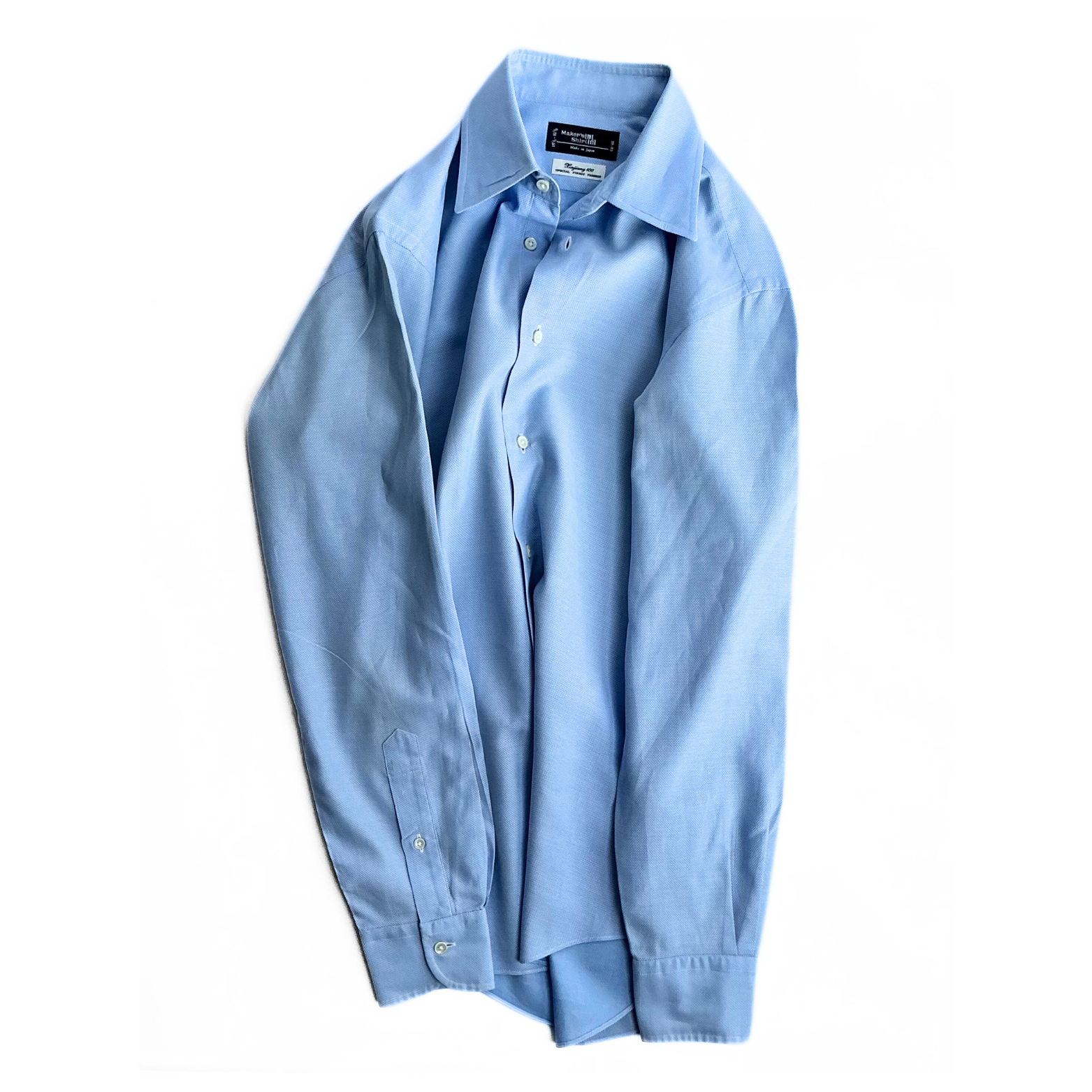 Maker’s of Kamakura Japanese Button Shirt in Ice Blue