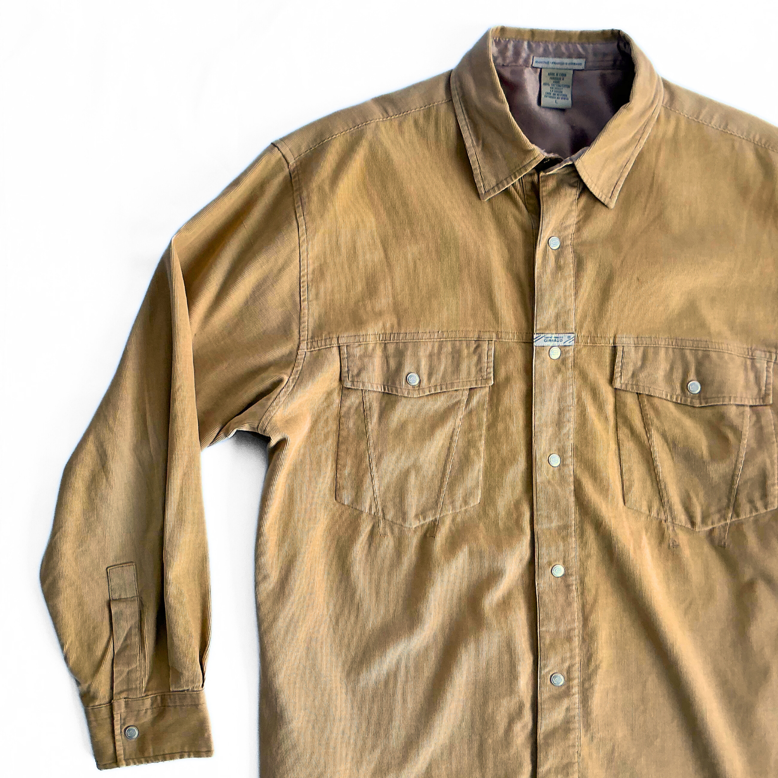 Marithé + François Girbaud Corduroy Shirt