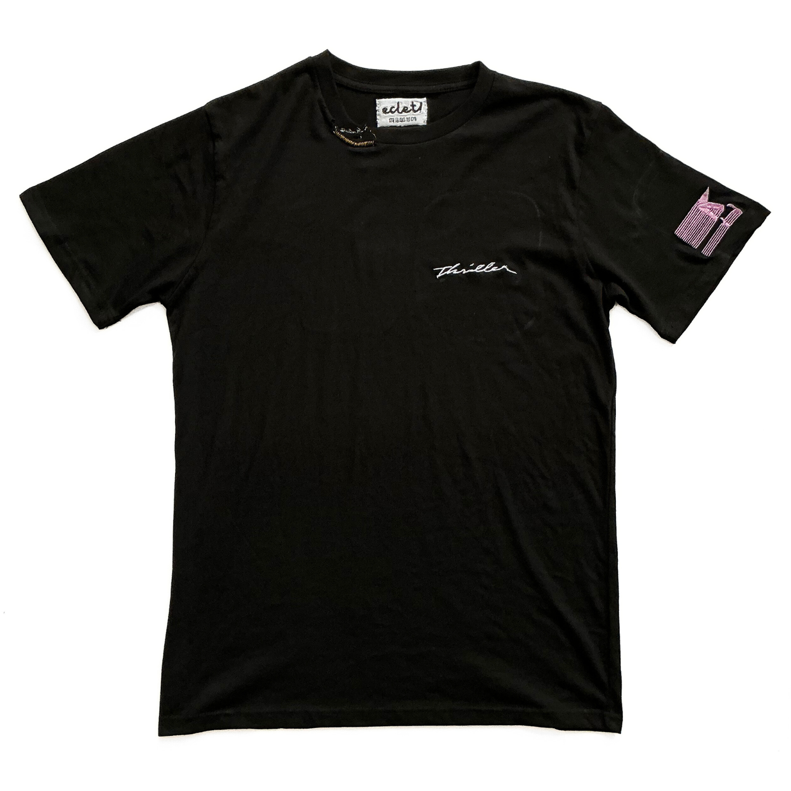Michael Jackson Thriller Repair Effect T-Shirt in Black / White/ Pink / Red