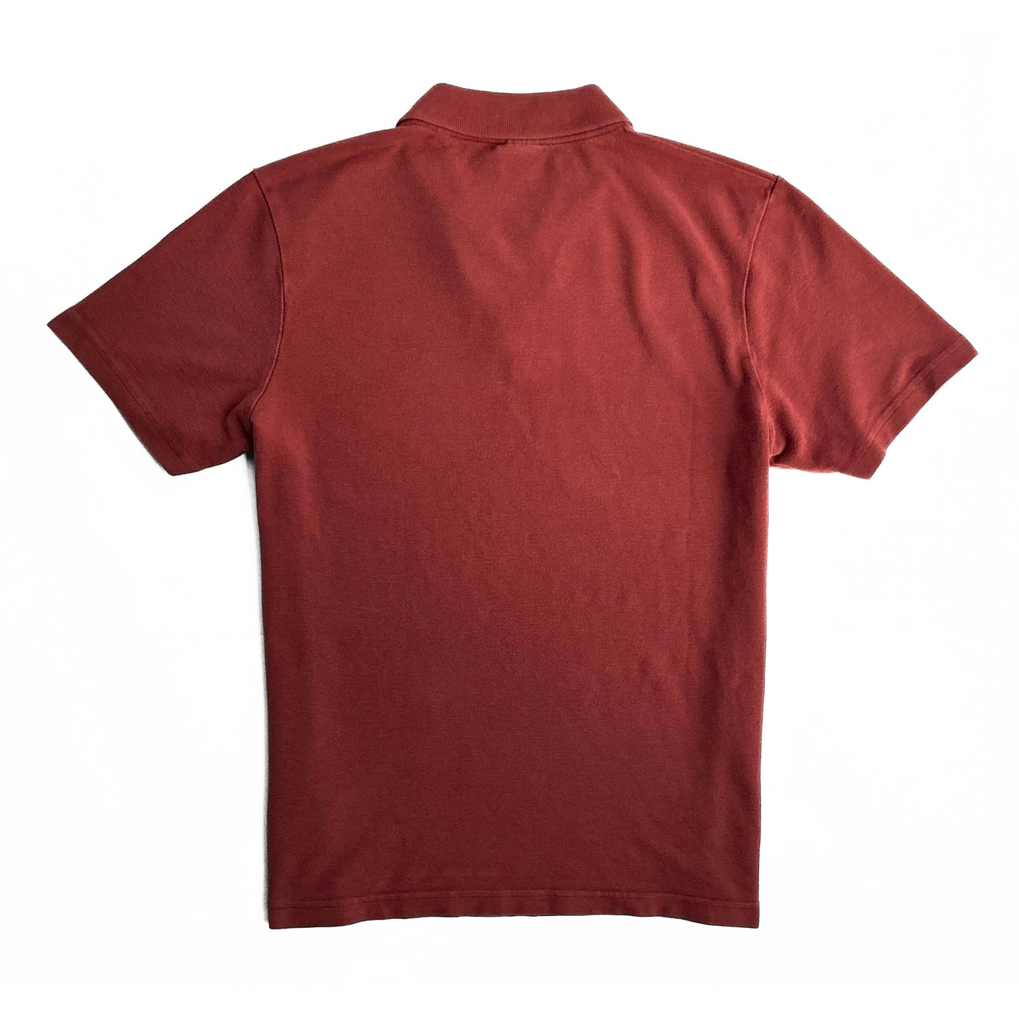 NN07 No Nationality Paul Polo Shirt in Brick Red