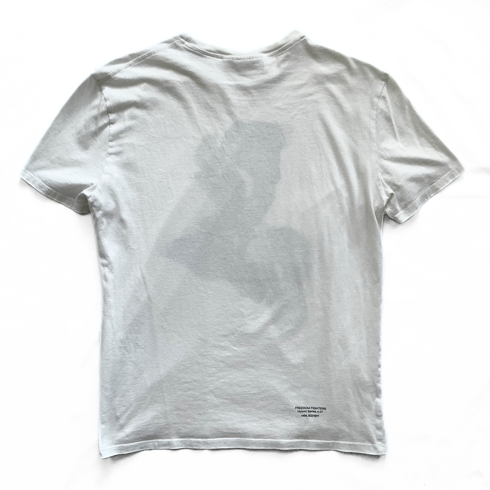 Neil Barrett Freedom Fighters T-Shirt in White