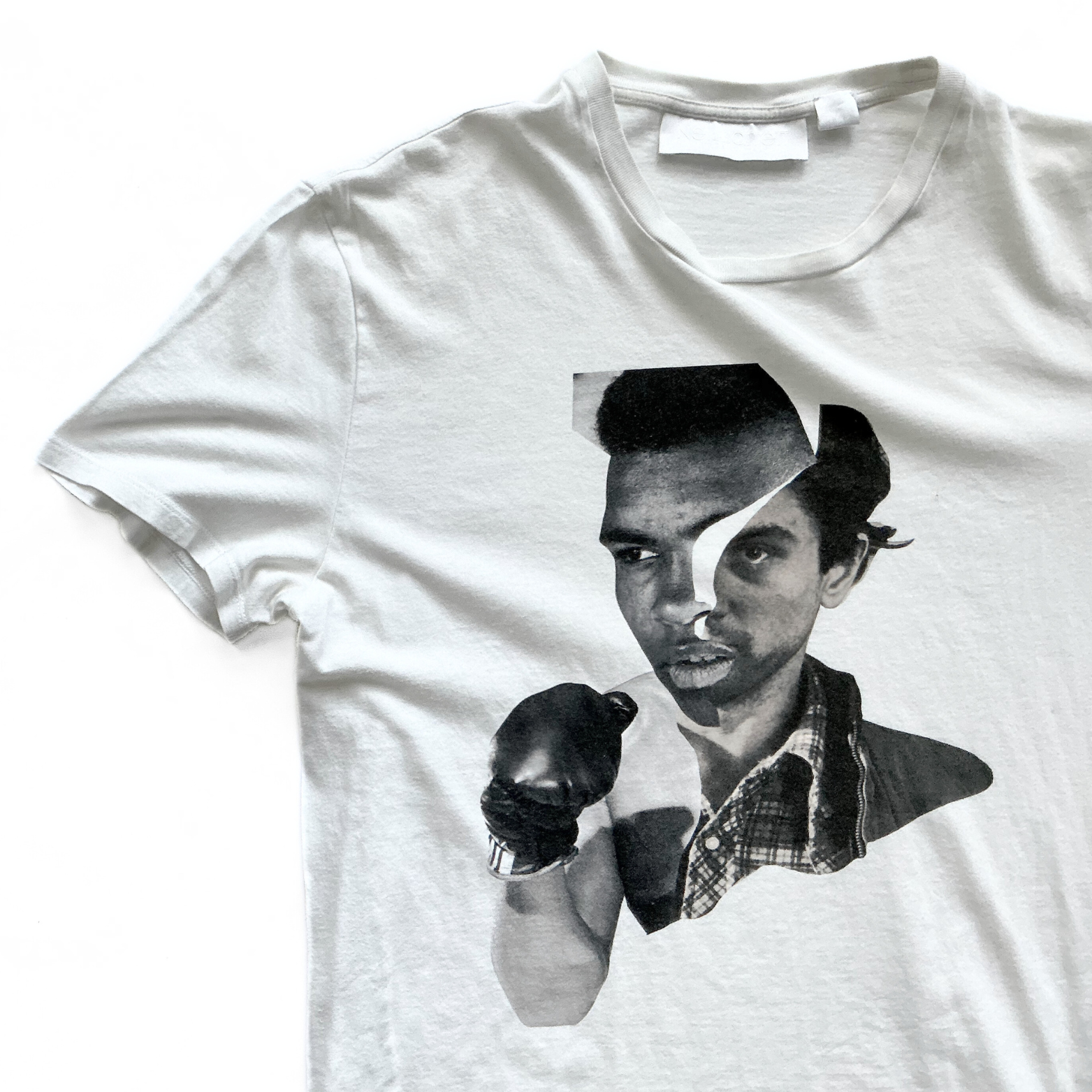 Neil Barrett Freedom Fighters T-Shirt in White