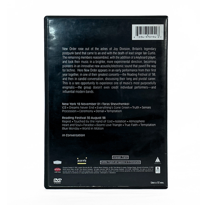 New Order 3 16 [DVD]