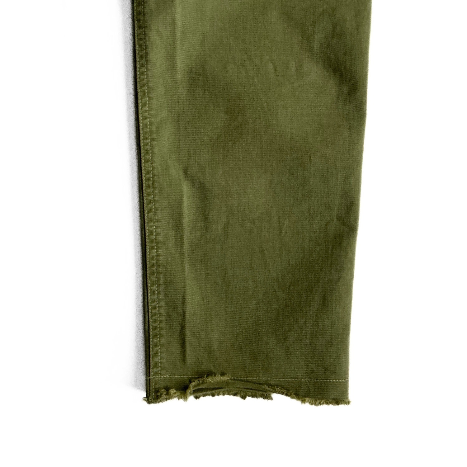 Nili Lotan 111/88 80NL Jenna Cropped Pants in Military Army Green