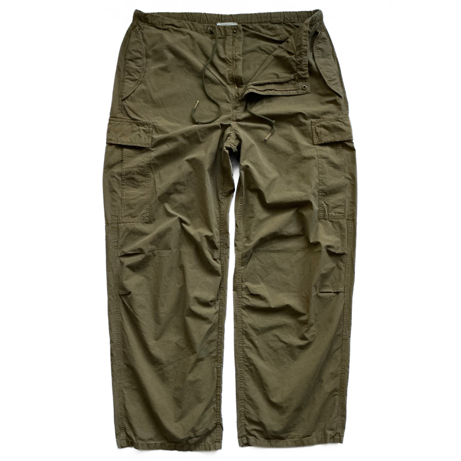 Nili Lotan Parachute Utility Pants in Military Green