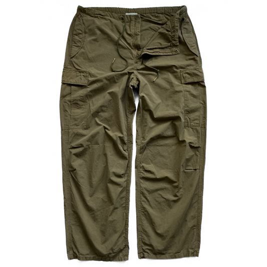 Nili Lotan Parachute Utility Pants in Military Green
