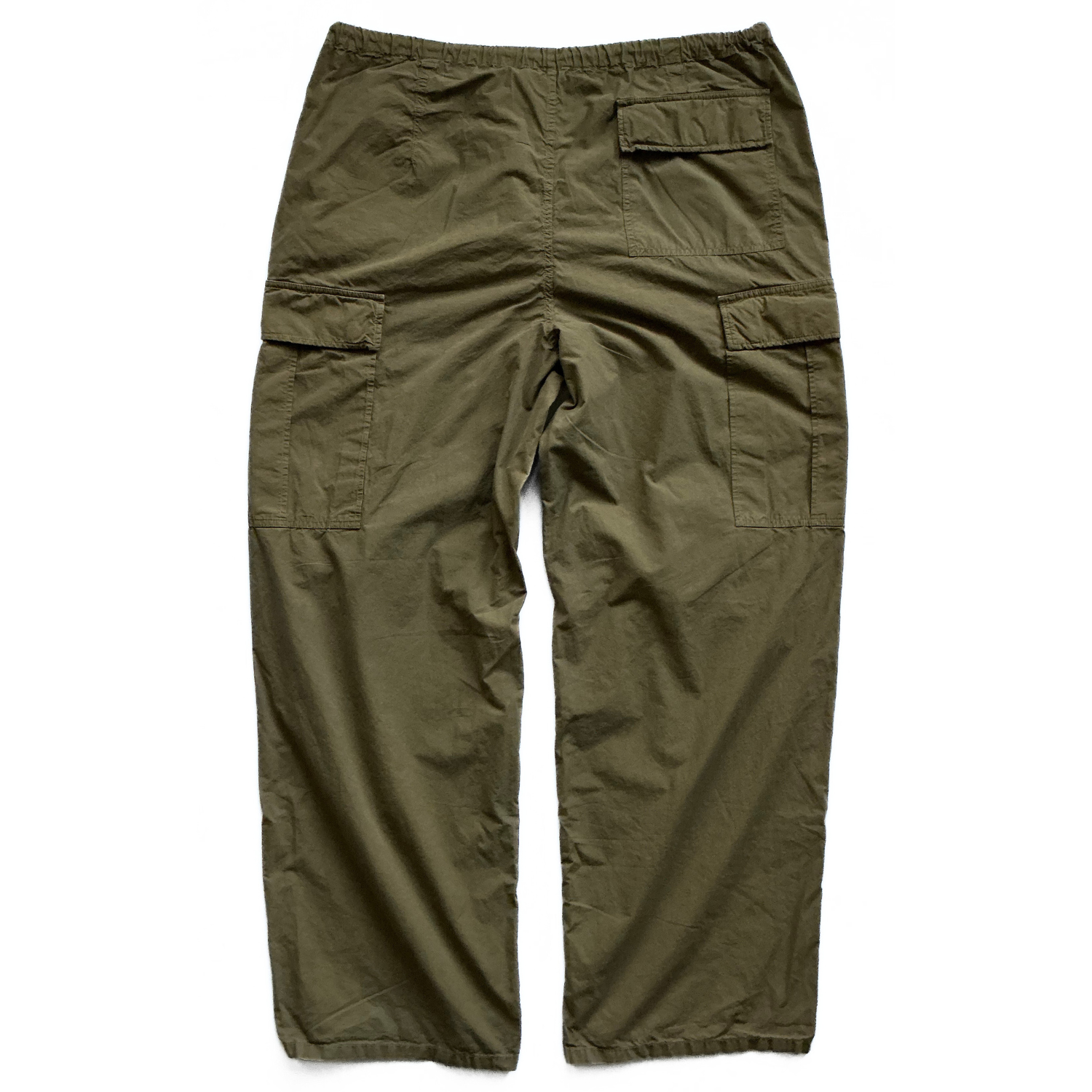 Nili Lotan Parachute Utility Pants in Military Green