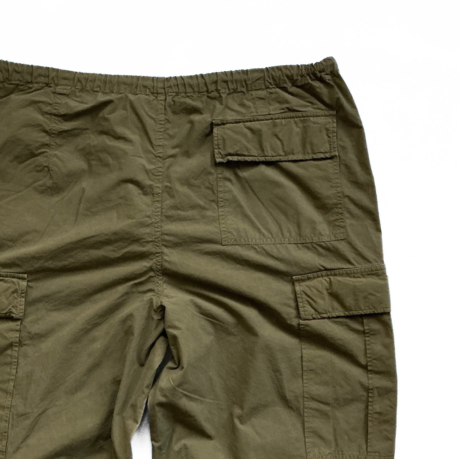Nili Lotan Parachute Utility Pants in Military Green