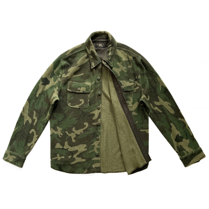 RRL Double RL by Ralph Lauren Army Camo Shirt Jacket