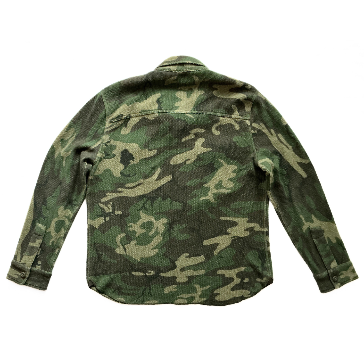 RRL Double RL by Ralph Lauren Army Camo Shirt Jacket