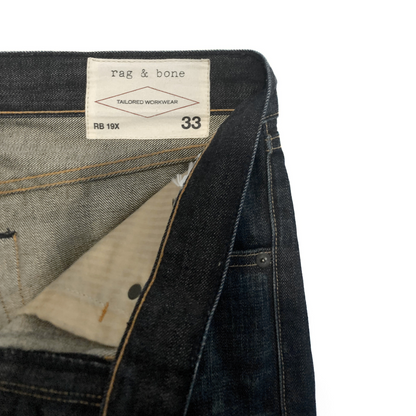 Rag & Bone Tailored Workwear RB19X Denim Jeans