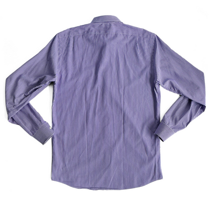 Ralph Lauren Black Label Stripe Shirt in Purple / White