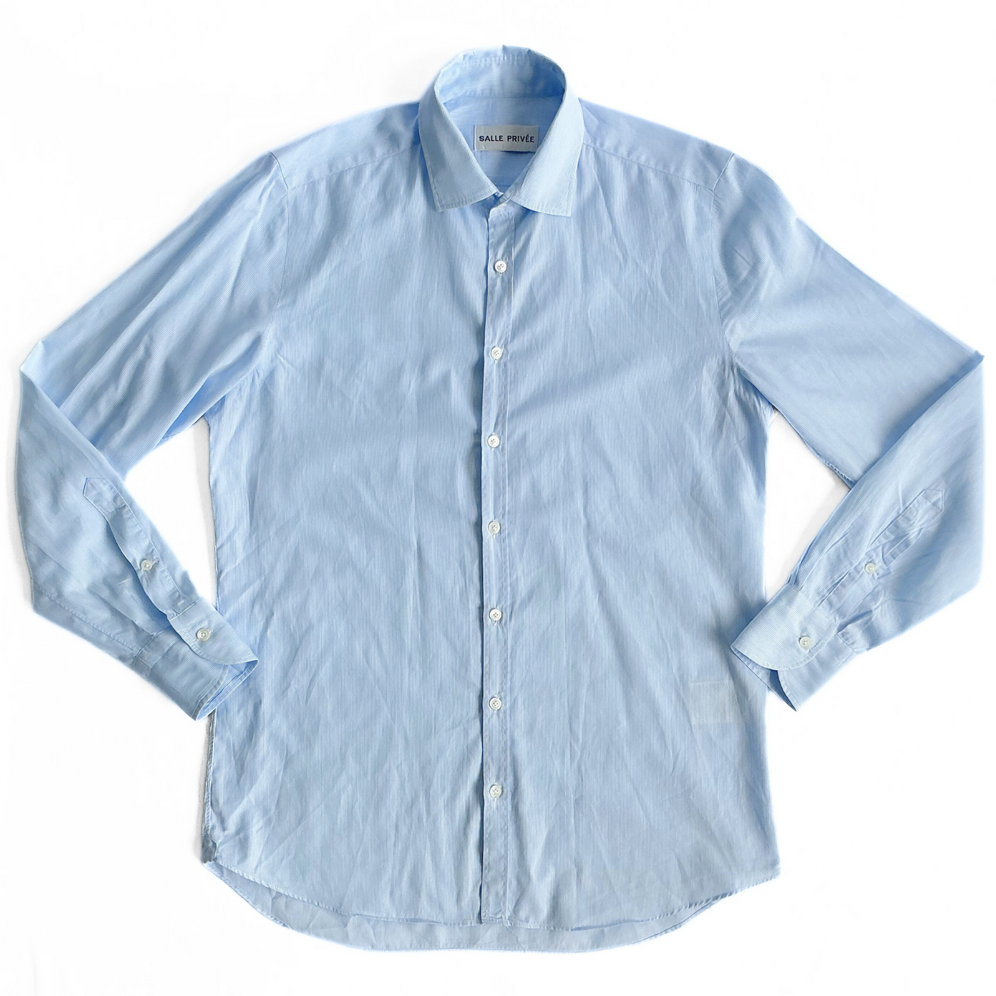 Salle Privée Riviera Striped Shirt in Blue / White