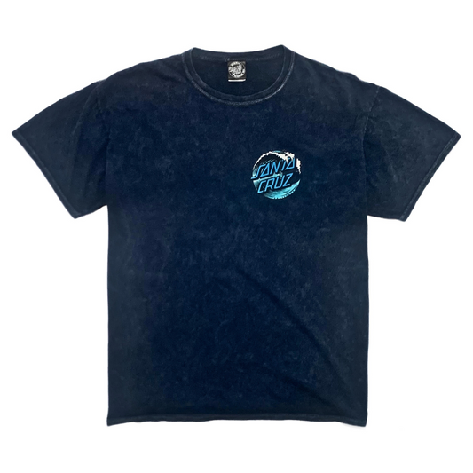 Santa Cruz Washed T-Shirt in Ocean Blue