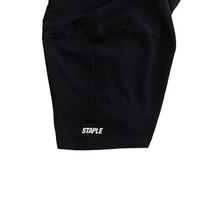 Staple Pigeon Newspaper T-Shirt in Black