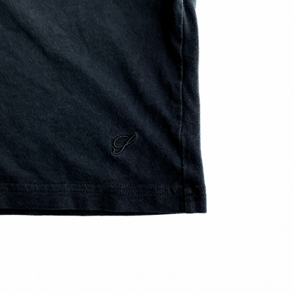 Stenströms Round Neck T-Shirt in Dark Navy