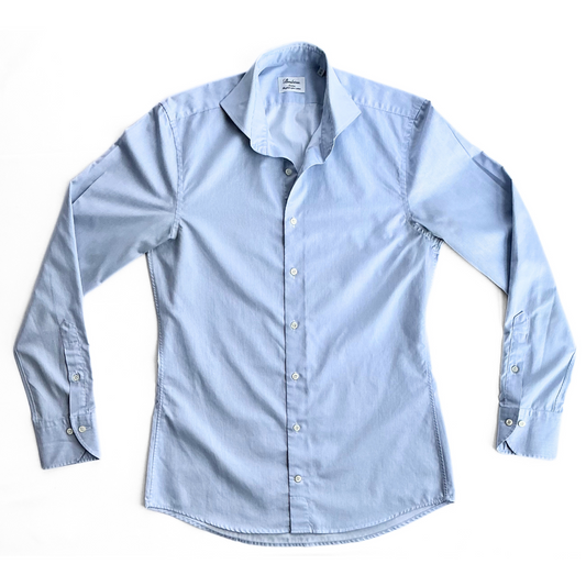 Stenstroms Stripe Shirt in Light Blue/White