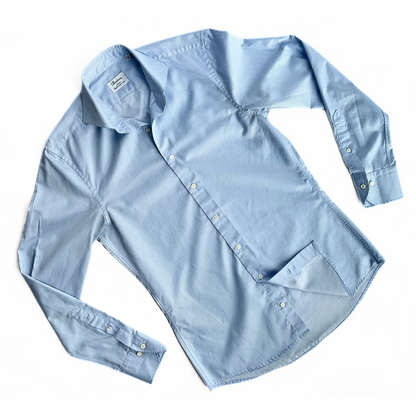 Stenstroms Stripe Shirt in Light Blue/White