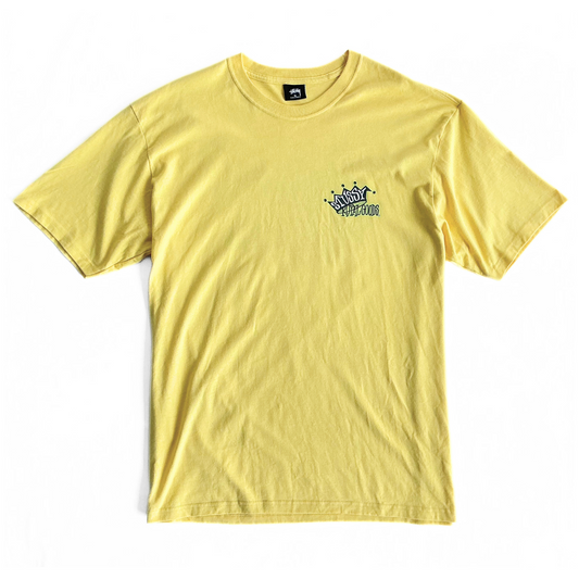 Stussy Royal Goods T-Shirt in Yellow