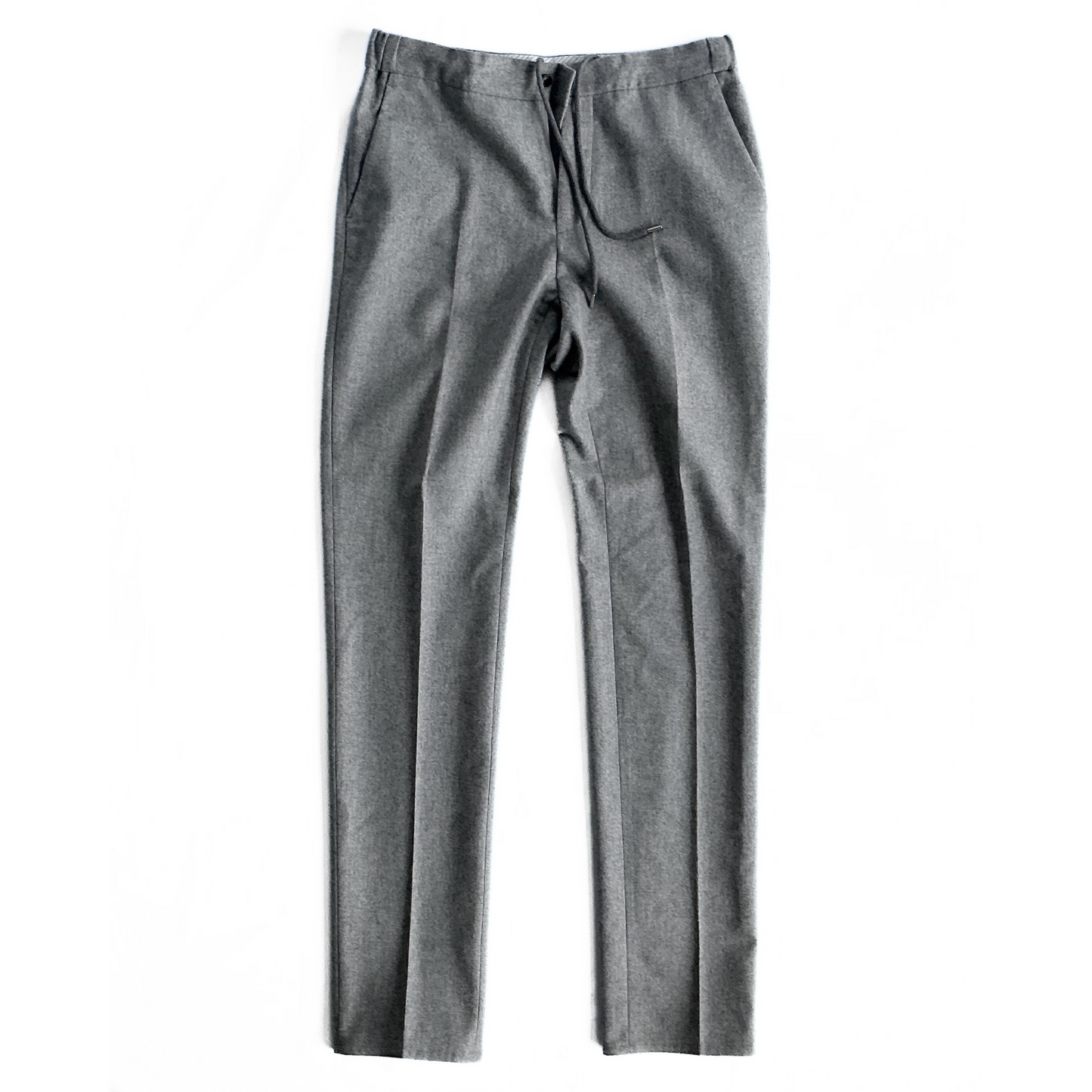 Suitsupply Ames Wool Drawstring Trousers in Grey