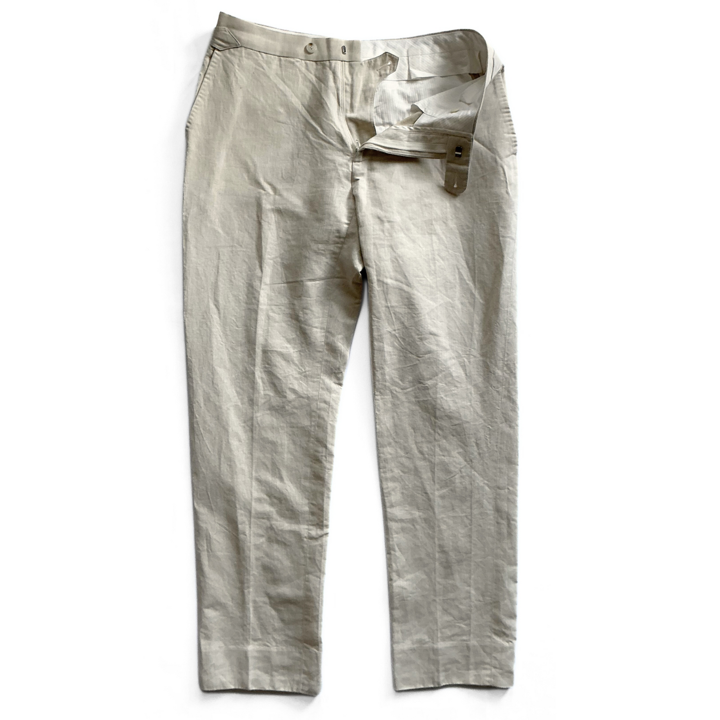 Suitsupply Brescia Linen Pants in Beige