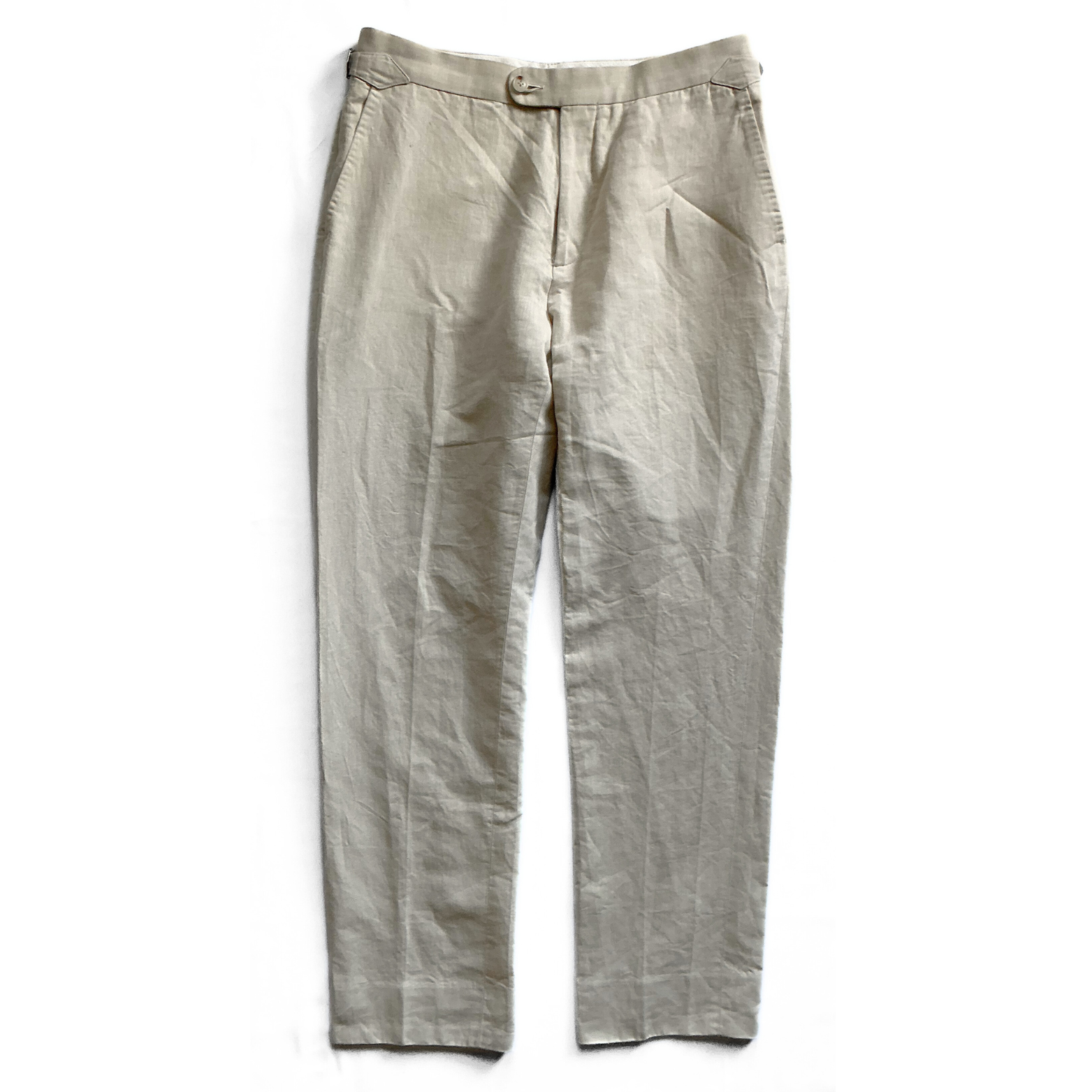 Suitsupply Brescia Linen Pants in Beige