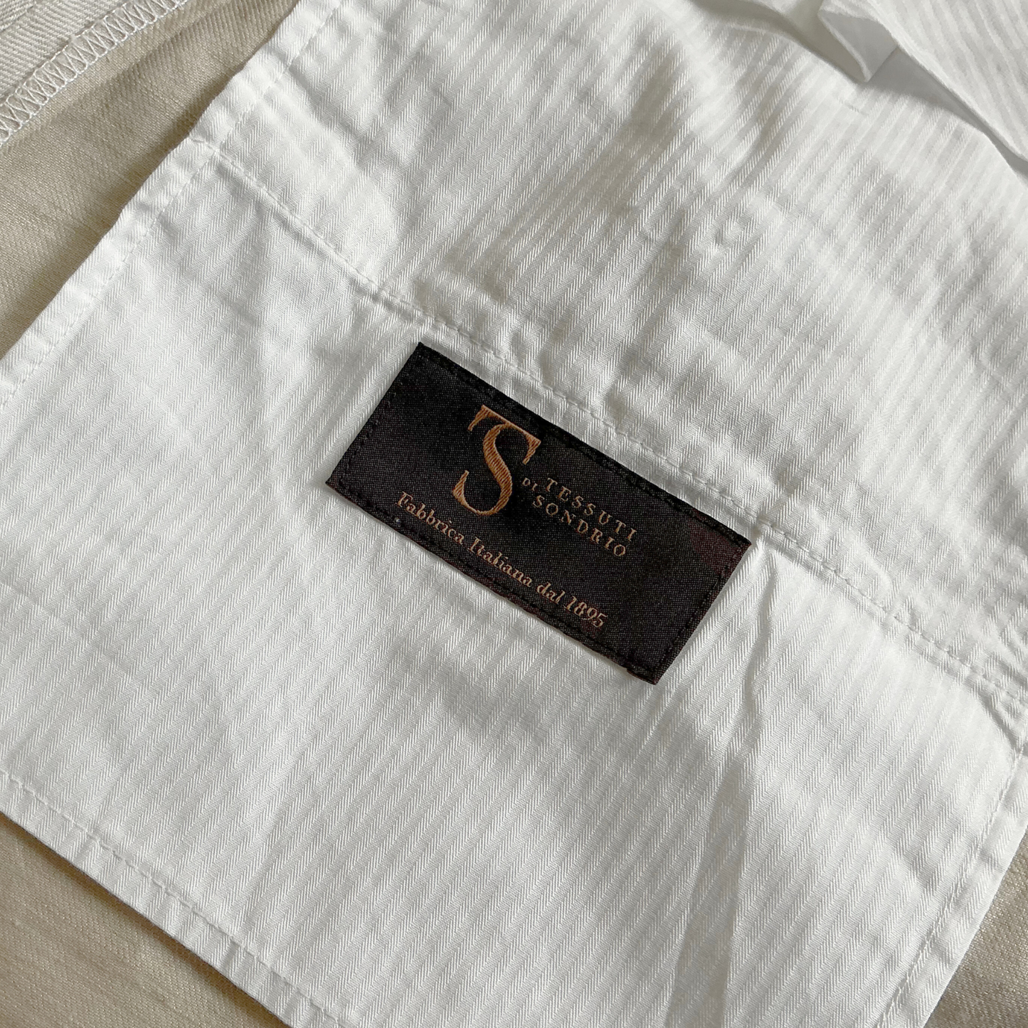 Suitsupply Brescia Linen Pants in Beige