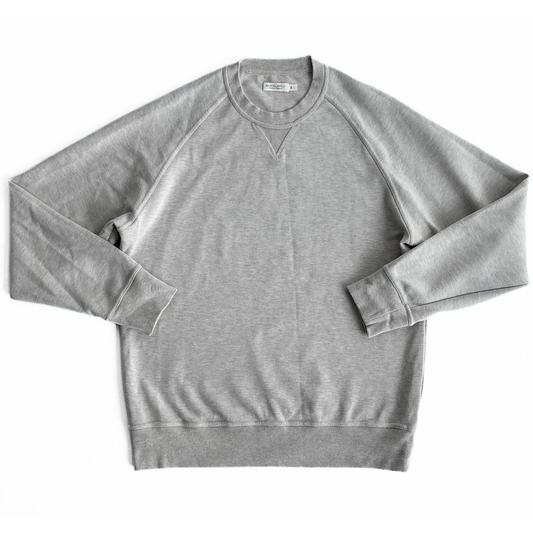 Suitsupply Cotton Blend Sweatshirt in Oat / Driftwood