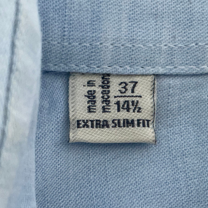 Suitsupply Linen Shirt in Light Blue