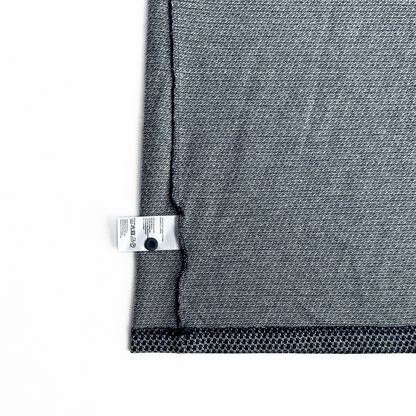 Sunspel Cotton Patterned Polo in Navy/White