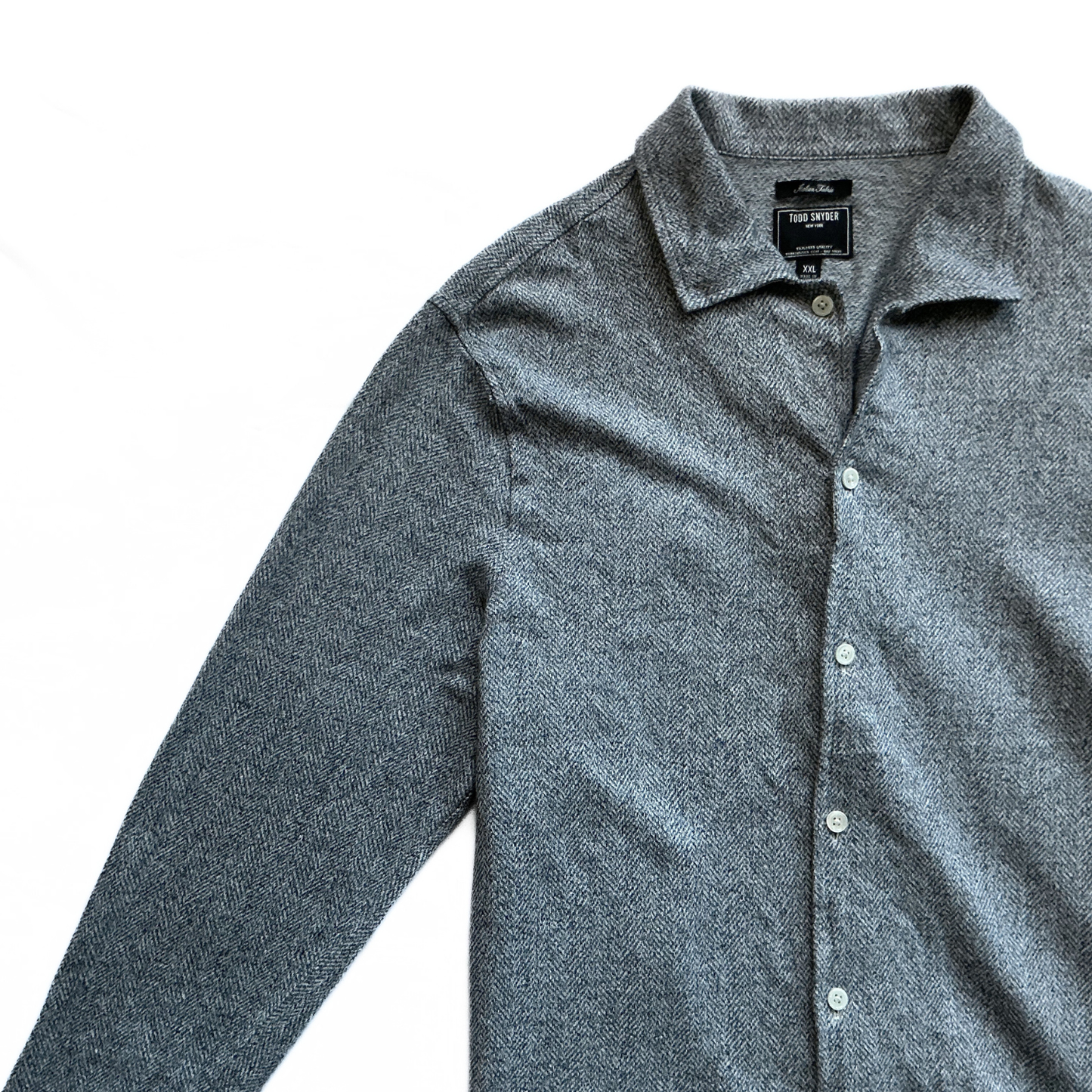 Todd Snyder Blue Note Button Shirt in Blue