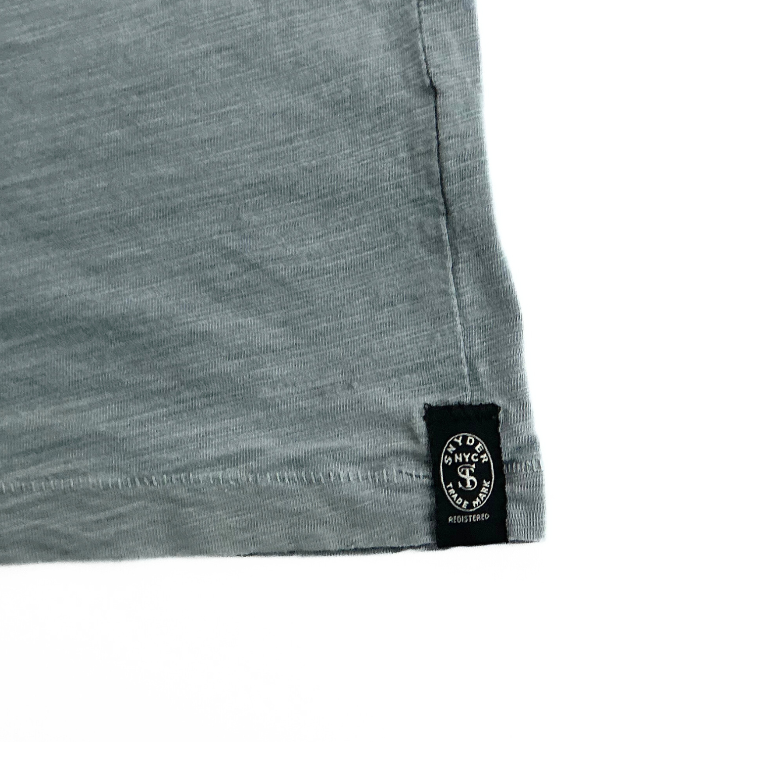 Todd Snyder Distressed Pocket T-Shirt in Malibu Blue