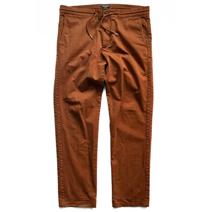 Todd Snyder Drawstring Khakis in Rust / Tan / Brown