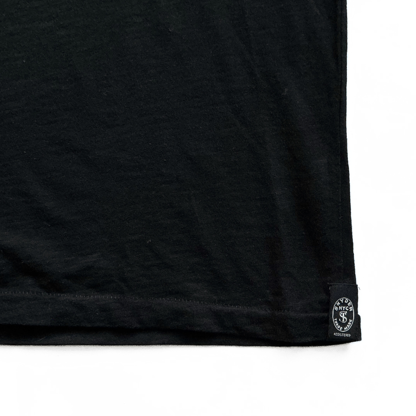 Todd Snyder Hand Spun Pocket T-Shirt in Black