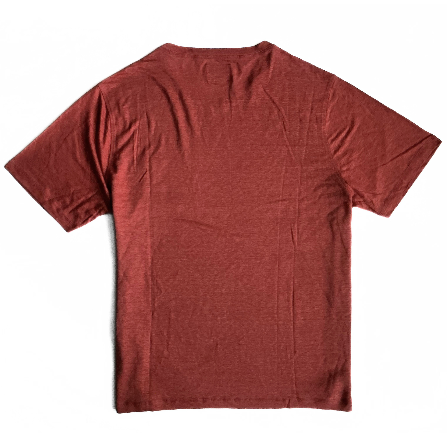 Todd Snyder Linen Pocket T-Shirt in Brown Sugar