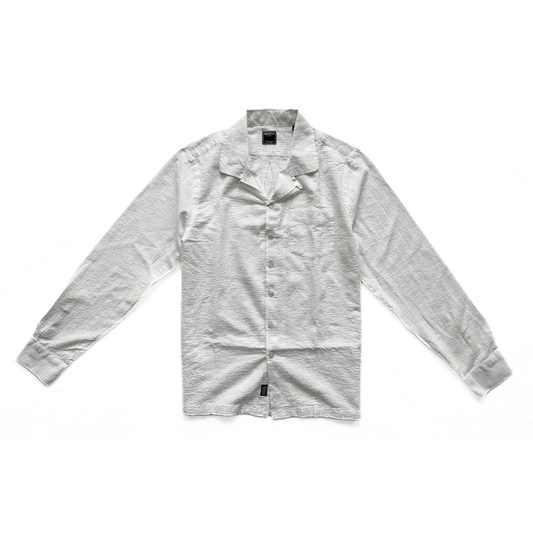 Todd Snyder Poplin Linen Shirt in White