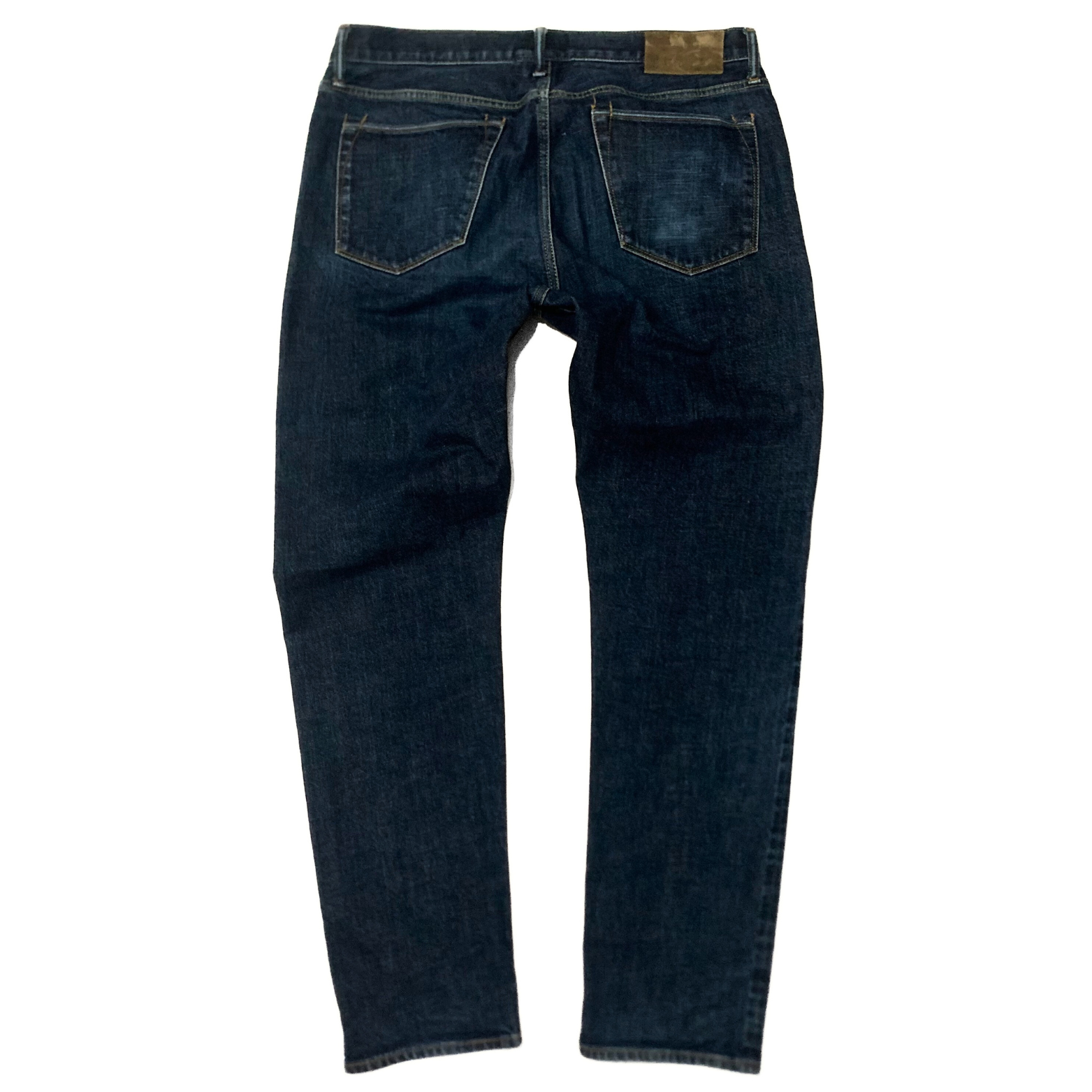 Todd Snyder Japanese Selvedge Denim Jeans in Dark Blue