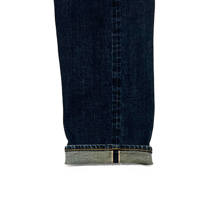 Todd Snyder Japanese Selvedge Denim Jeans in Dark Blue