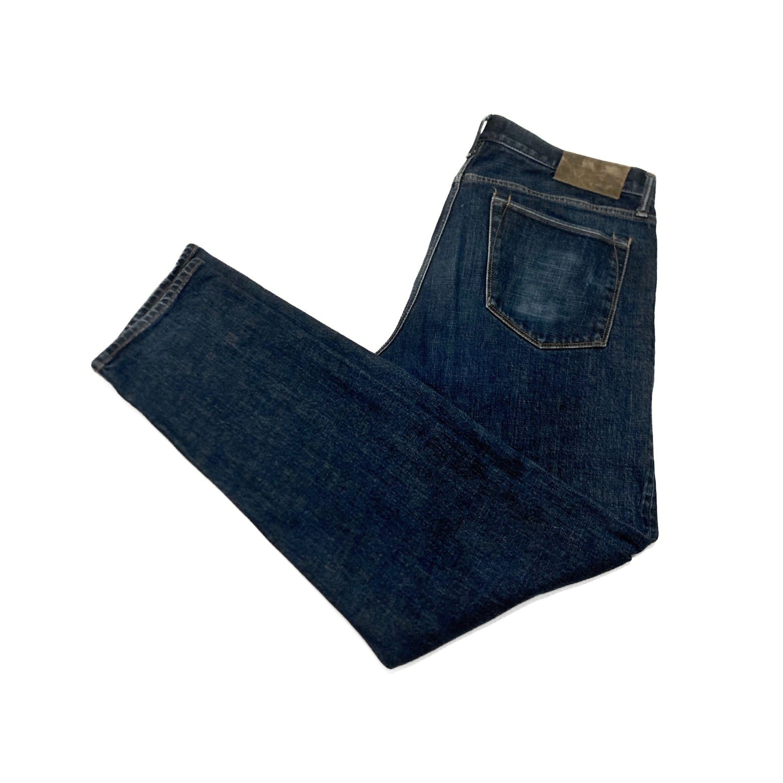 Todd Snyder Japanese Selvedge Denim Jeans in Dark Blue