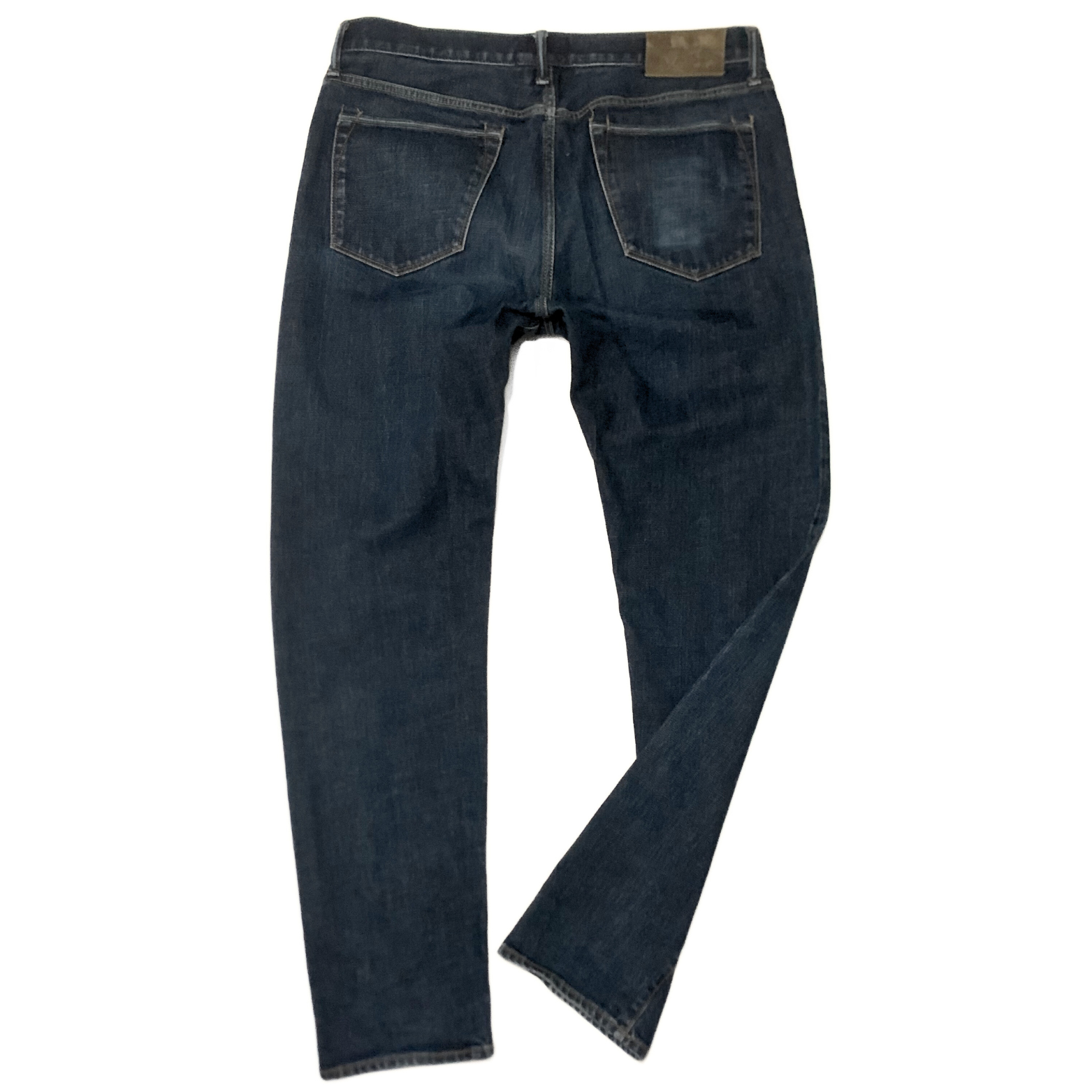 Todd Snyder Japanese Selvedge Denim Jeans in Dark Blue