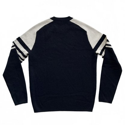 Todd Snyder Striped Sweater in Ink Blue / Cream