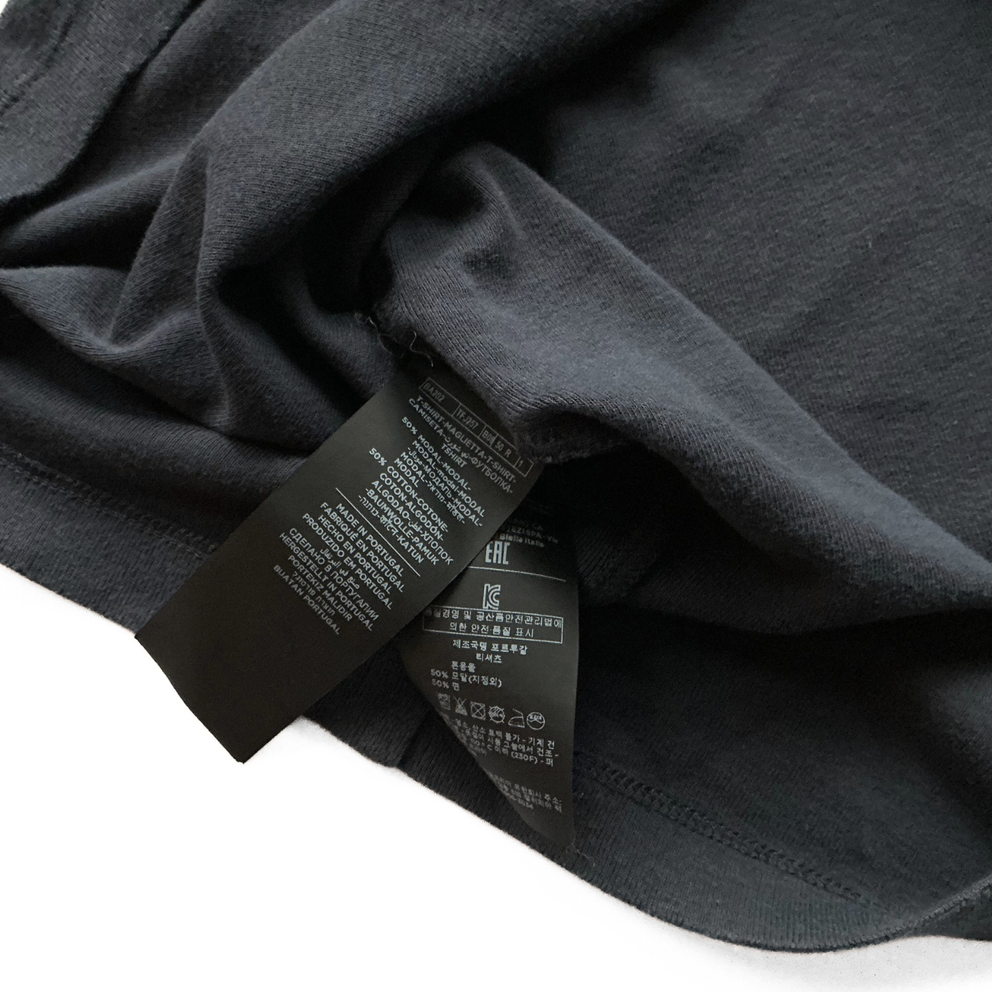 Tom Ford Longsleeve Henley T-Shirt in Navy