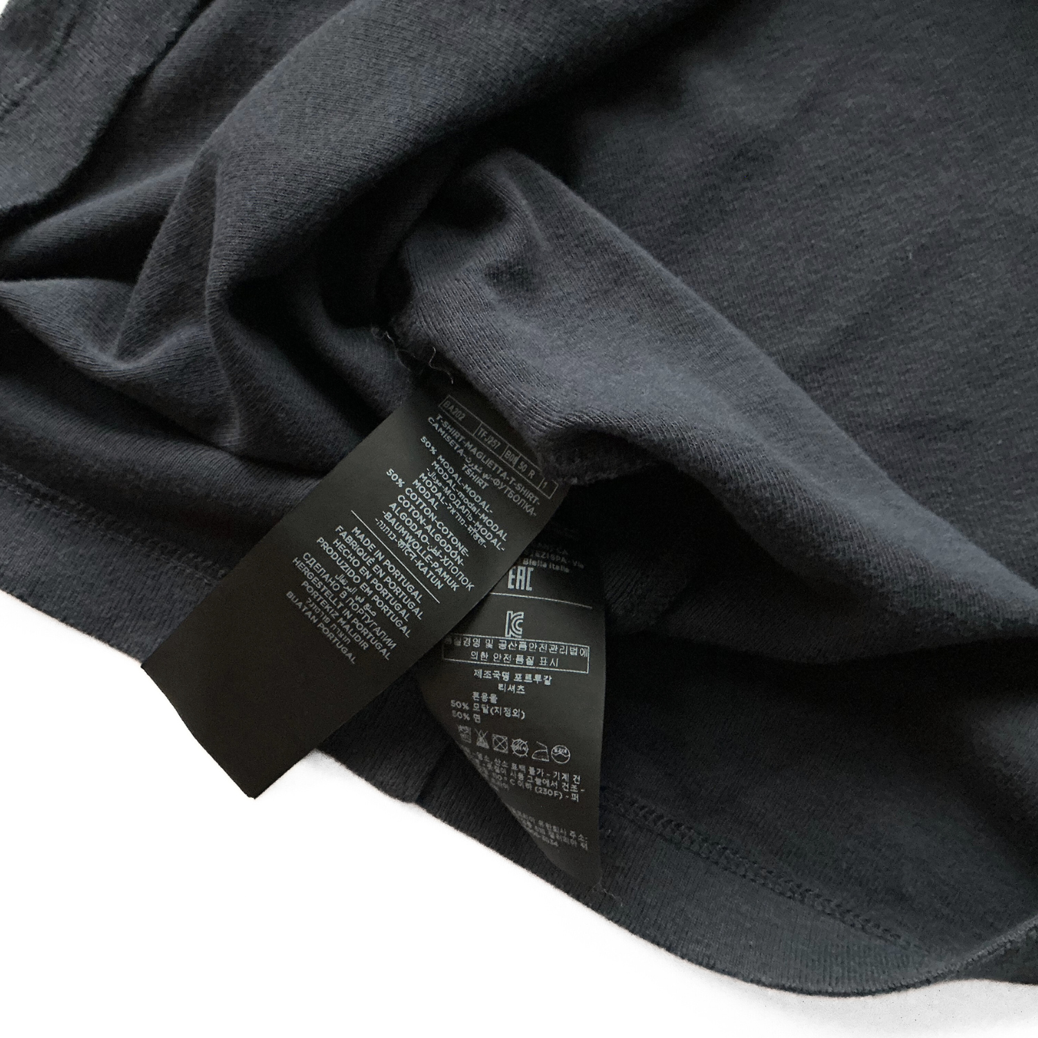 Tom Ford Longsleeve Henley T-Shirt in Navy