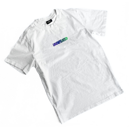 Undefeated Suburst T-Shirt in White