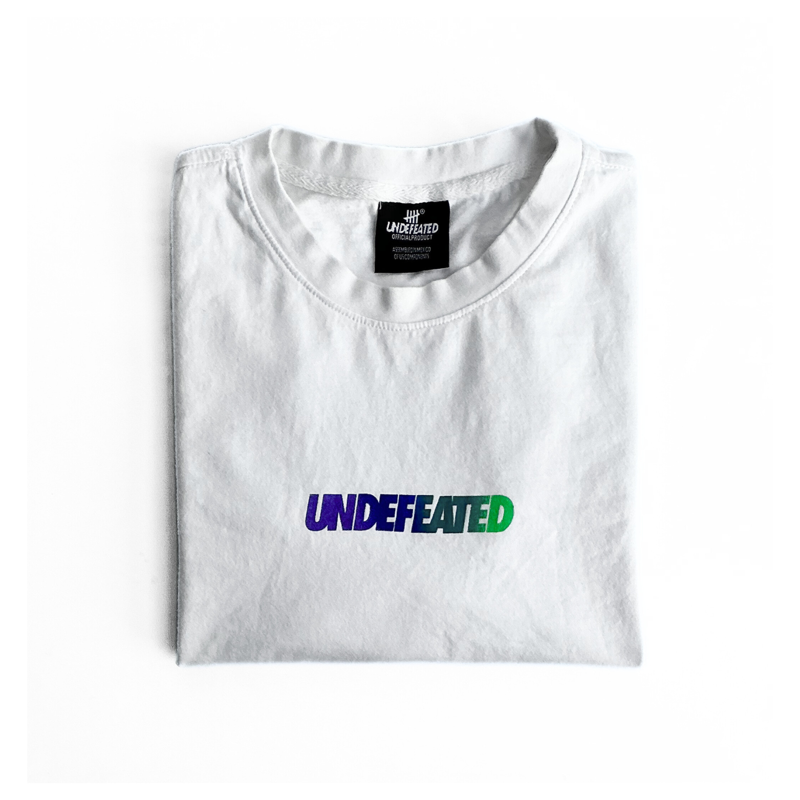 Undefeated Suburst T-Shirt in White