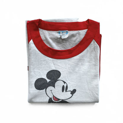 Walt Disney World Mickey Raglan T-Shirt in Red / White