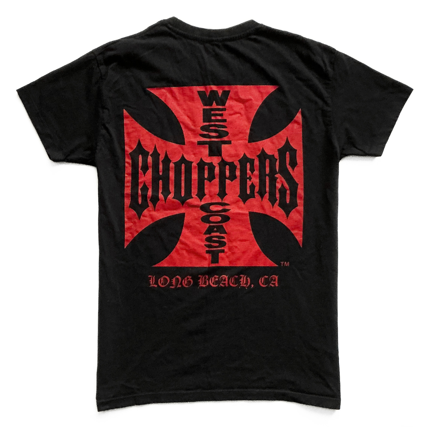 West Coast Choppers Classic T-Shirt in Black / Red