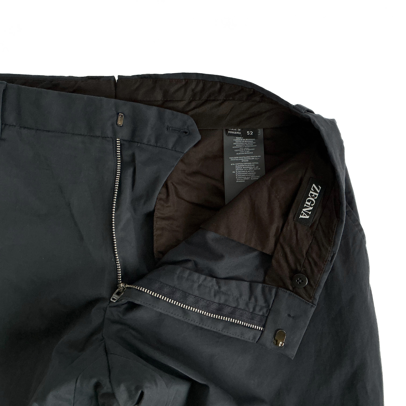 ZEGNA Technial Easy Pants in Navy