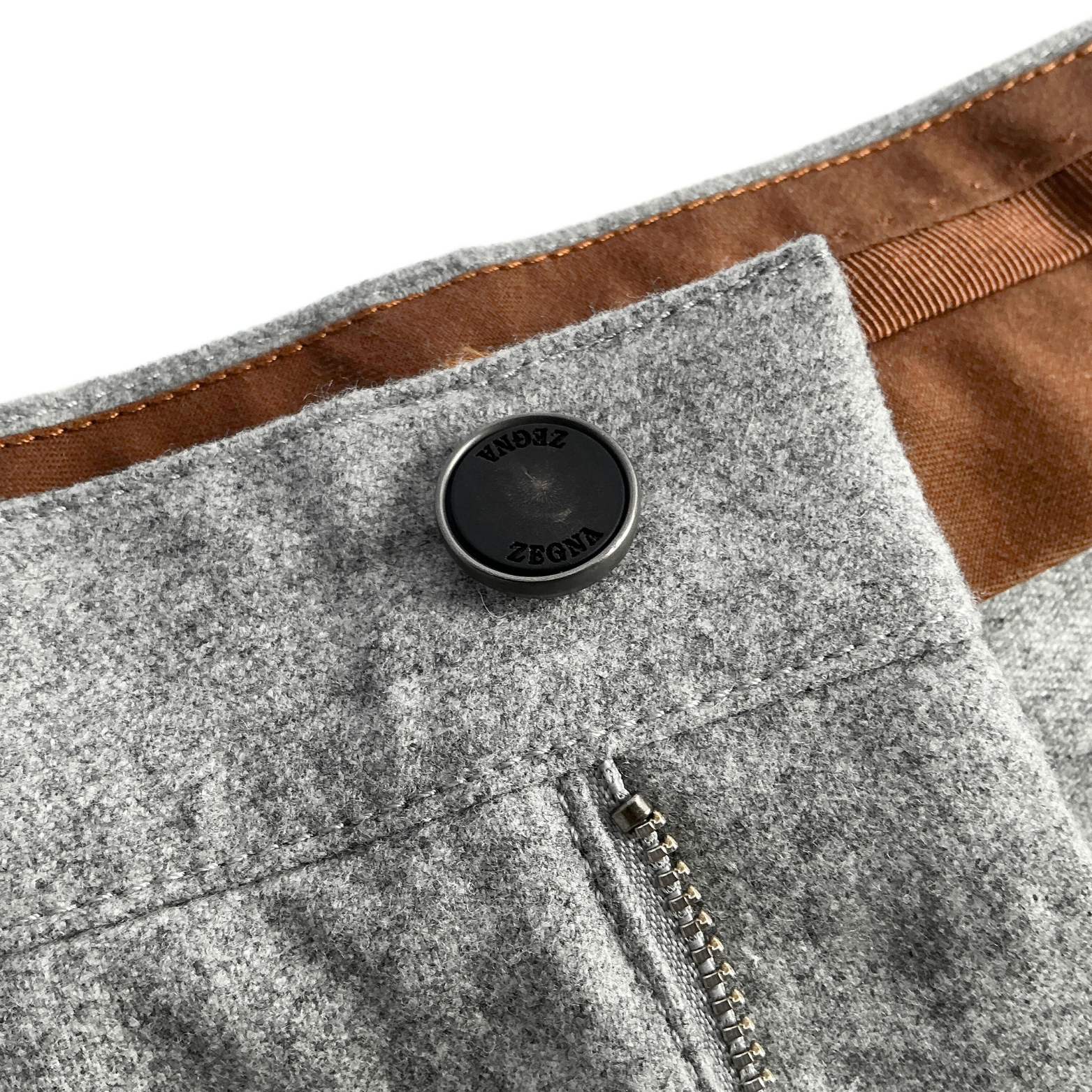 Zegna Roccia Trousers in Grey