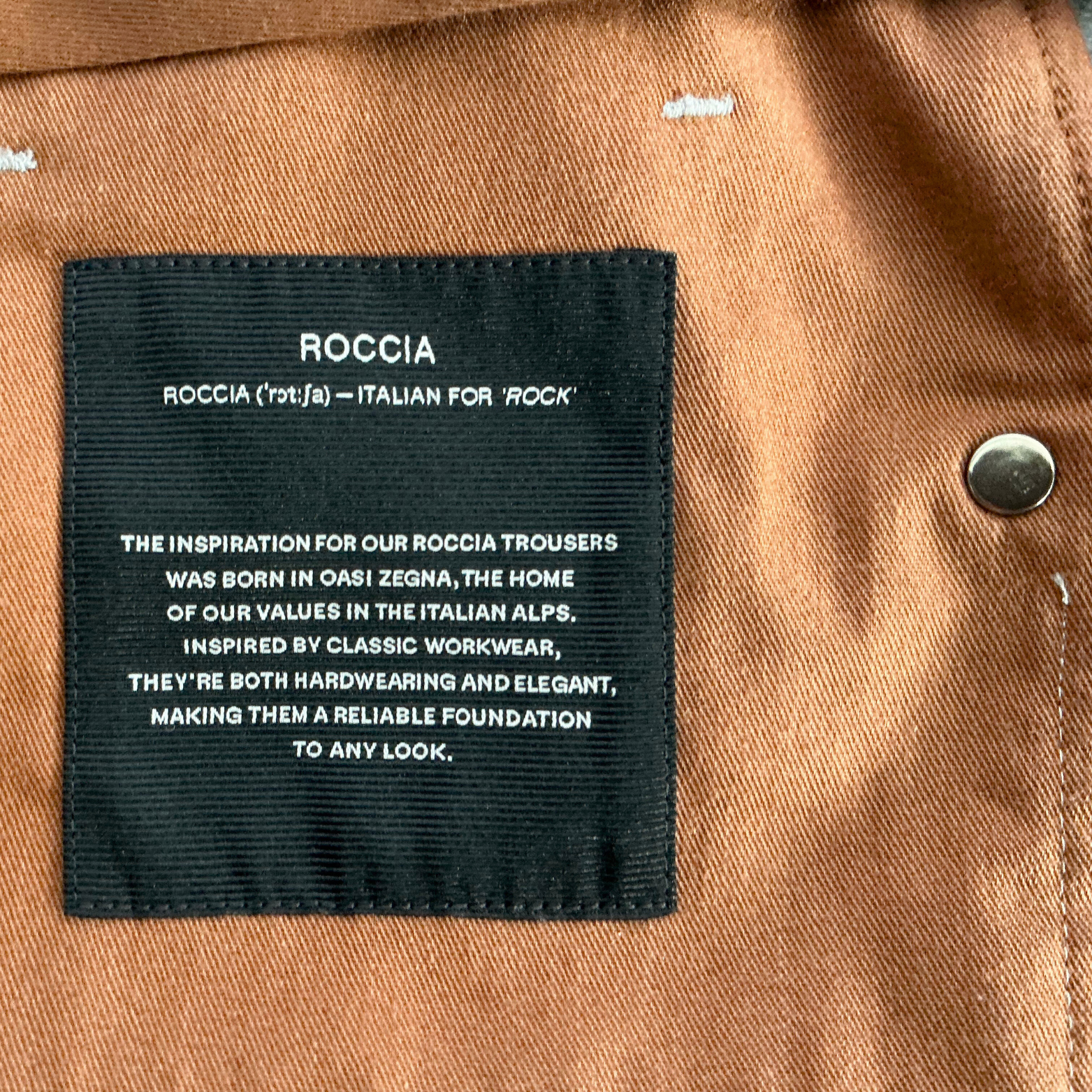 Zegna Roccia Trousers in Grey